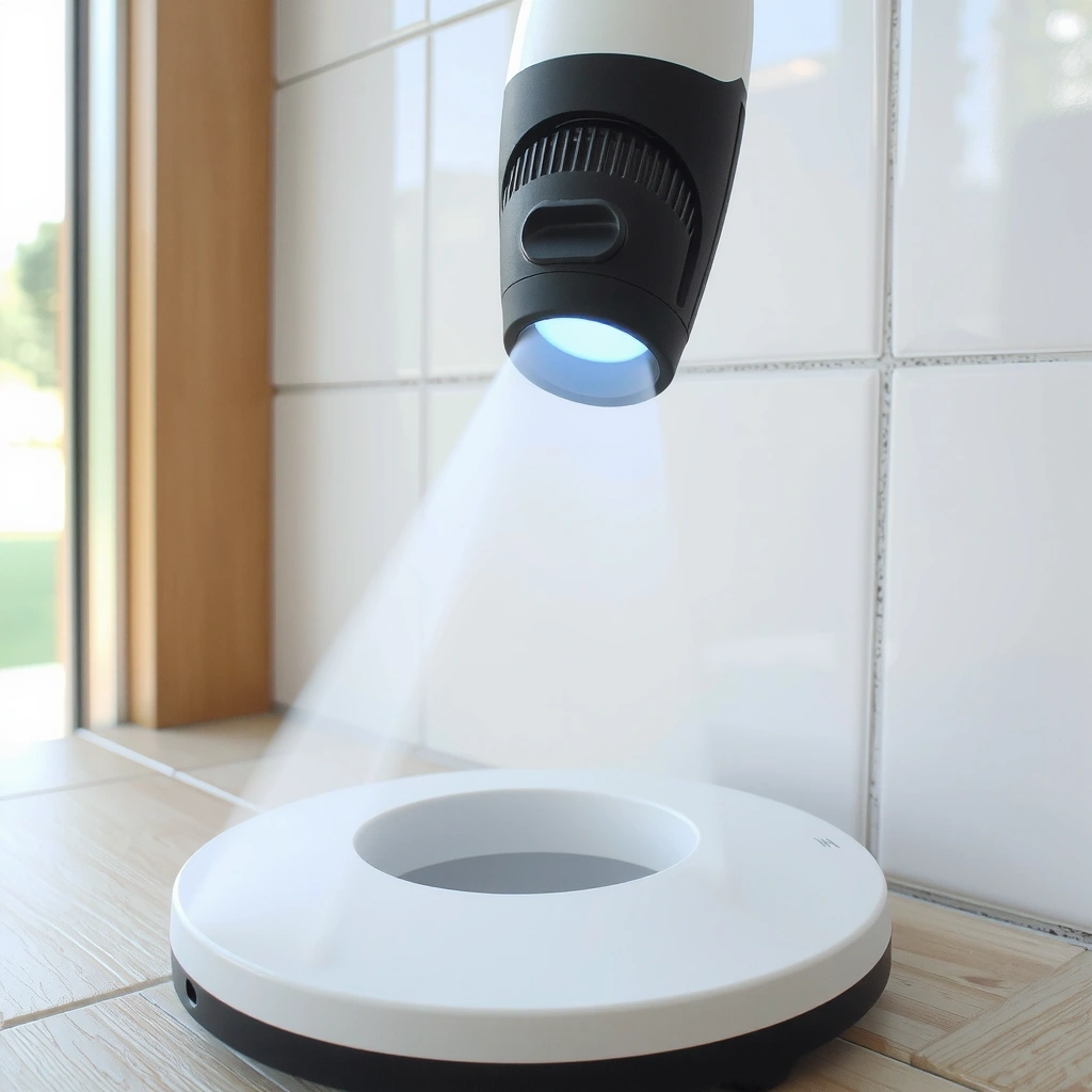 Buharlı temizleyici detayı