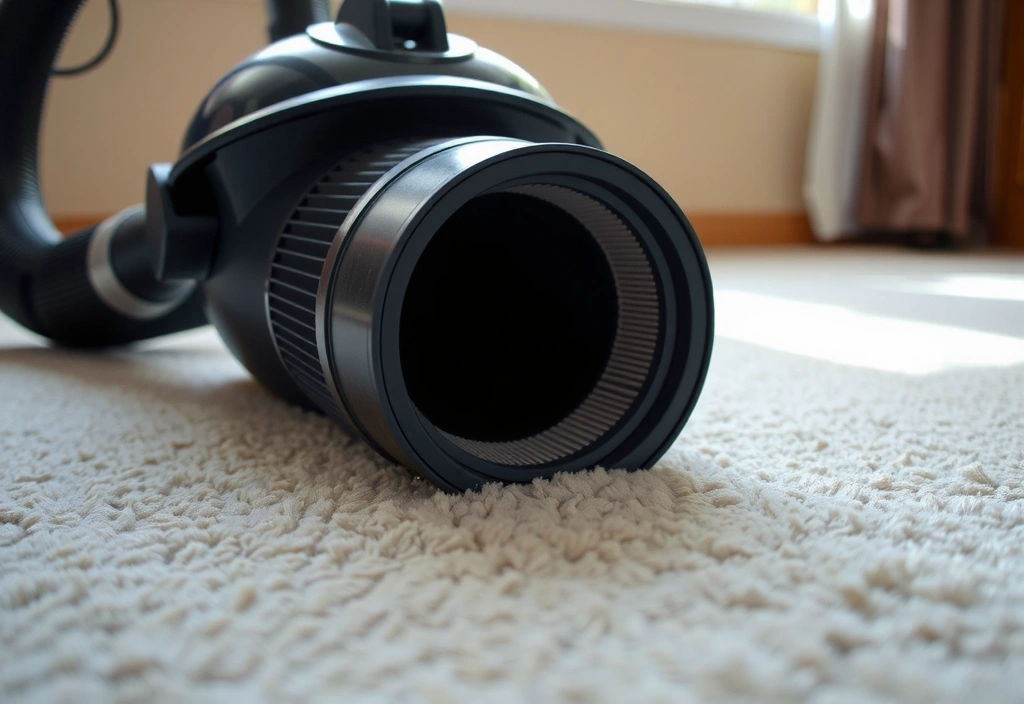 Endüstriyel HEPA filtreli süpürge detayı